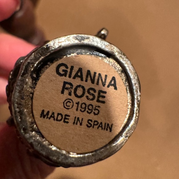 Vintage Gianna Rose Topiary Tree Hinged Trinket Box - Picture 2 of 5